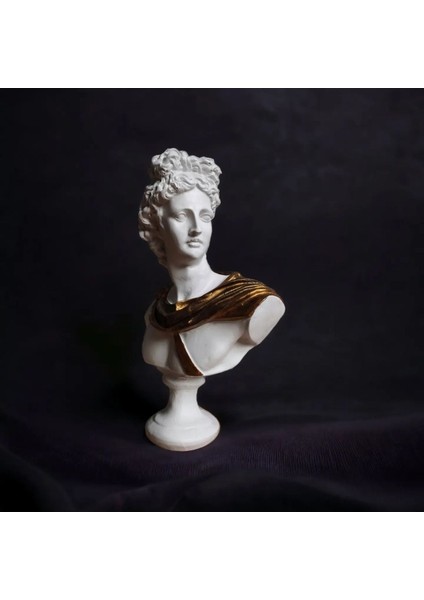 Artemis ve Apollon Heykeli - Polyester
