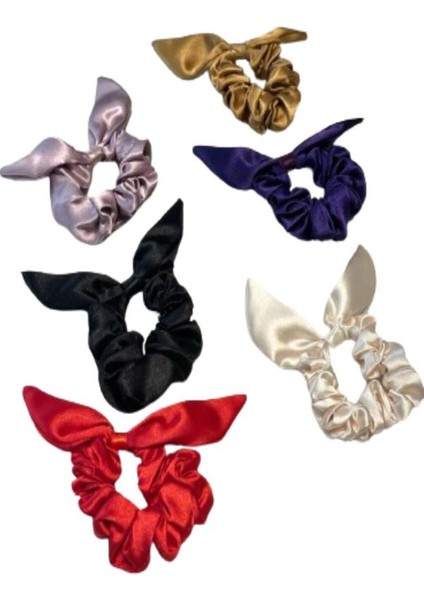 - 6'lı Renkli Saten Kumaş Saç Tokası fiyatları