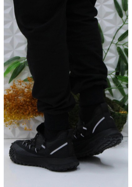 24k562 Siyah Rahat Esnek Casual Ayakkabı Erkek Ayakkabı fırsatları