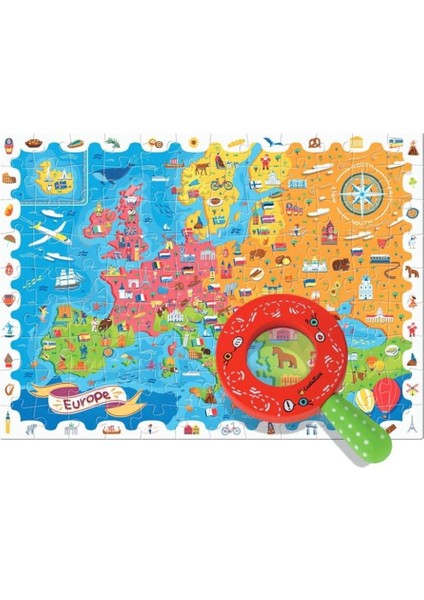 Dedektif Puzzle Avrupa Haritası fiyatları