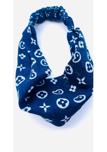3'lü Desenli Saç Bandana Paketi modelleri