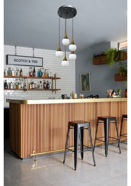 Eskitme Lund Beşli Yuvarlak Caka Avize Sarkıt Cafe Ofis Lamba Aydınlatma Avize Ev Dekorasyon fırsatları