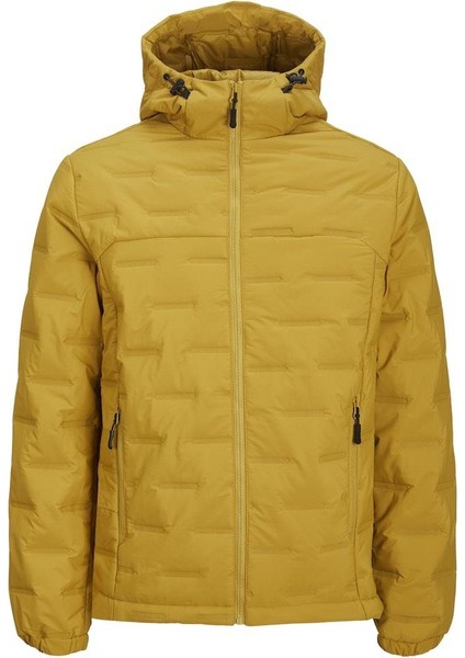 Jcosonıc Stand Collar Jacket Golden