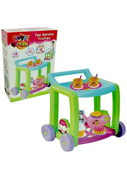Candy Ken Çay Servis Arabası