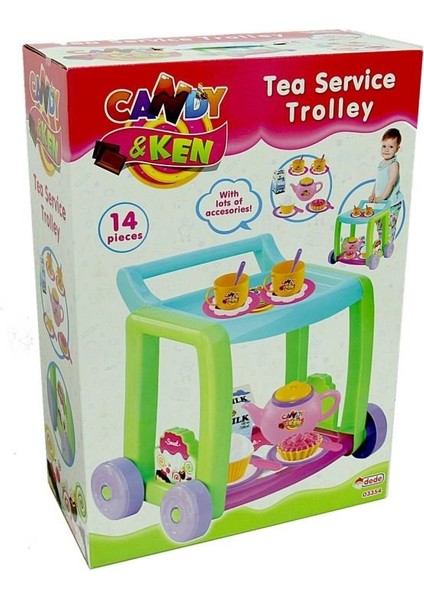 Candy Ken Çay Servis Arabası