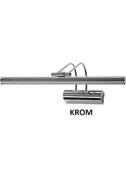 35 cm Krom Kasa Beyaz Işık Pilli Değildir Elektrikli Banyo Ayna Tablo Aydınlatma Flüt Kuğu LED Apli