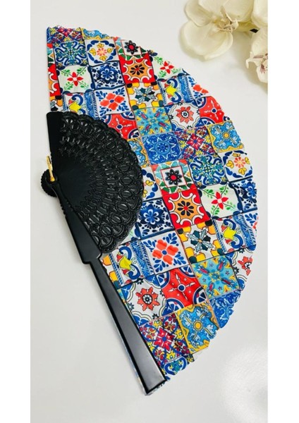 - Renkli Şık Yelpaze
