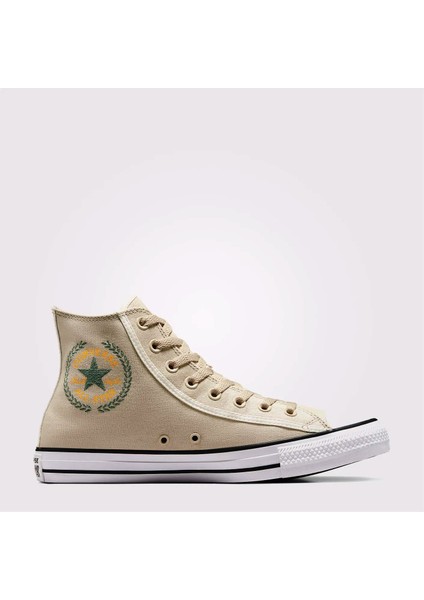 Chuck Taylor All Star Unısex Bej/siyah Sneaker