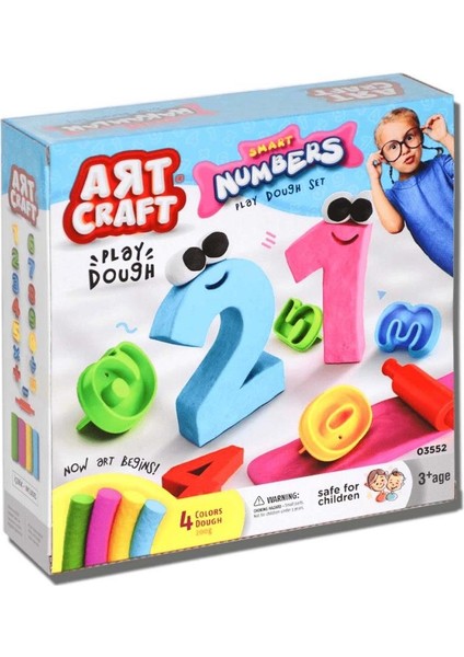 3D Rakamlar Oyun Hamuru Seti