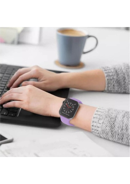 Apple Watch SE, Ultra , Ultra 2 , 9 , 10 Silikon Kordon Kayış - S/m Beden 42/44/45MM fiyatları