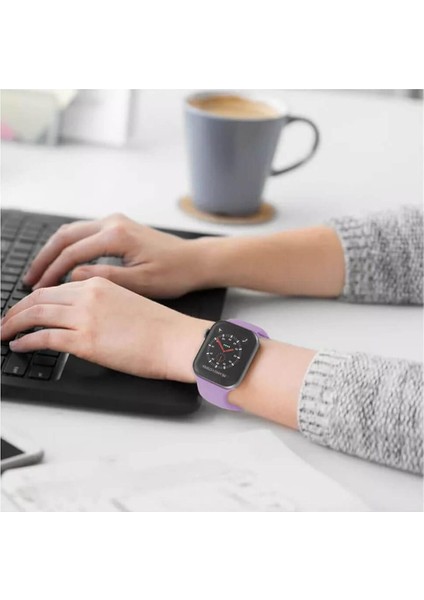 Apple Watch SE, Ultra , Ultra 2 , 9 , 10 Silikon Kordon Kayış - S/m Beden 42/44/45MM fiyatları