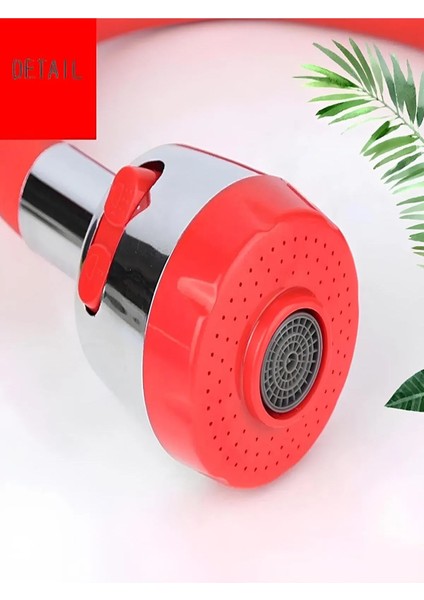 Silikonlu Oynar Başlıklı 2 Fonksiyonlu Spiral Musluk Başlığı fiyatları