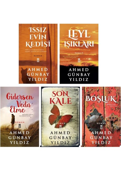 Ahmed Günbay Yıldız Seti 5 Kitap