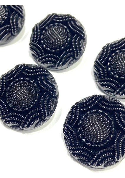 Italyan Kaban Manto Düğmesi / 2,8 Cm/ Siyah / 6 Lı Set / M014 fiyatları