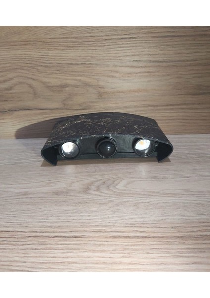 U2 Uranüs Mermer Desen Kasa 10 Watt Gün Işığı Ledli Dekoratif Çift Yönlü Iç - Dış Mekan Aplik modelleri