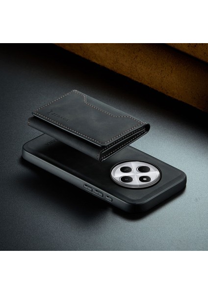 Xiaomi Redmi 14C Uyumlu Kılıf Zebana 2in1 Elite Class Cüzdanlı Deri Kılıf Siyah fiyatları