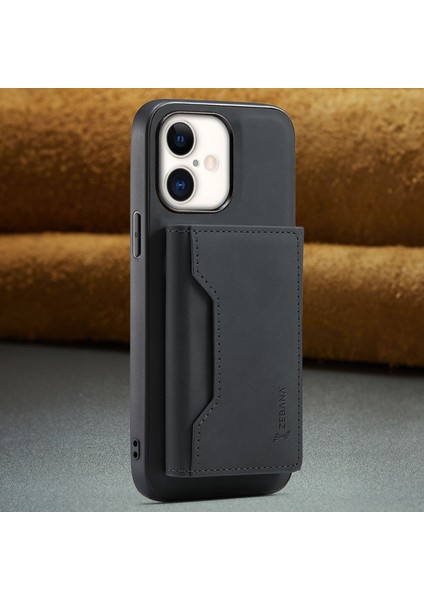 Apple iPhone 16 Uyumlu Kılıf Zebana 2in1 Elite Class Cüzdanlı Deri Kılıf Siyah fiyatları
