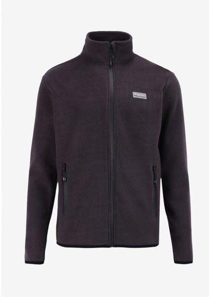 Discovery Expedition Düz Antrasit Erkek Polar Sweatshırt D4WM-SWT3994