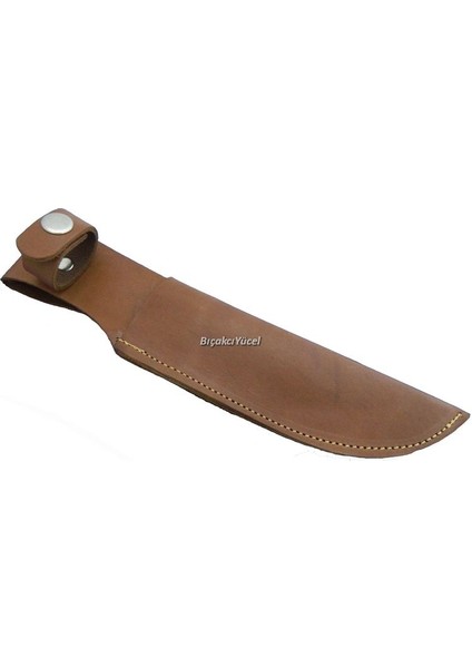 Deri Uzun Bıçak Kılıfı 27 Cm, Kemerlikli