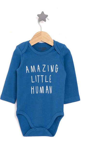 HelloBaby Erkek Uzun Kol Body Erkek Bebek