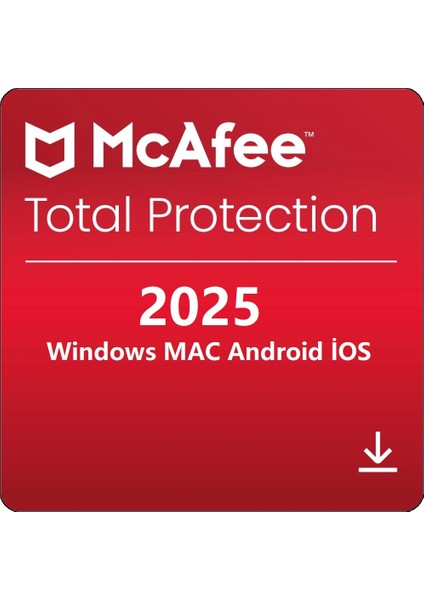 Total Protection 2025 - 1 Cihaz 1 Yıl Abonelik Kodu (Windows/mac/android/ios)