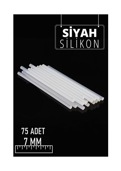 Modacar 7 mm 75 Adet Sıcak Silikon