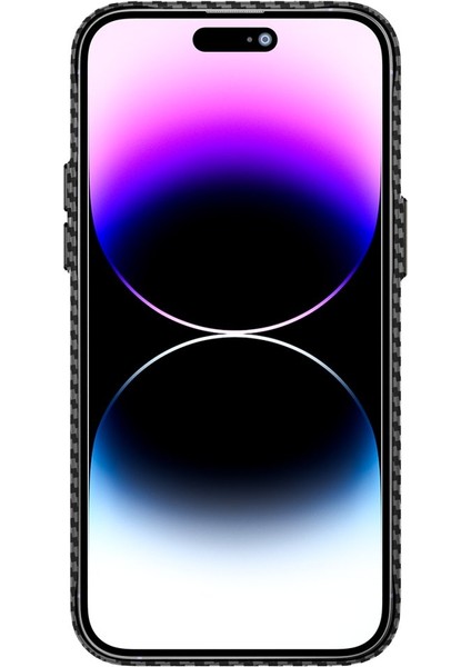 Apple iPhone 14 Pro Max Kılıf Mekanik Görünümlü Wireless Şarj Destekli Magsafe Mekanik Kapak