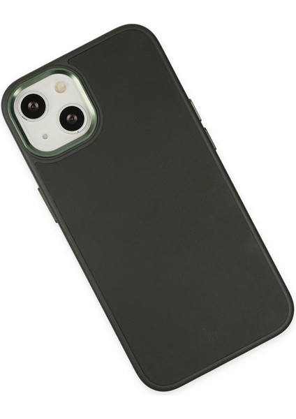 Apple iPhone 14 Kılıf Çizilmelere Içi Kadife Yüzey Dışı Deri Asya Kapak