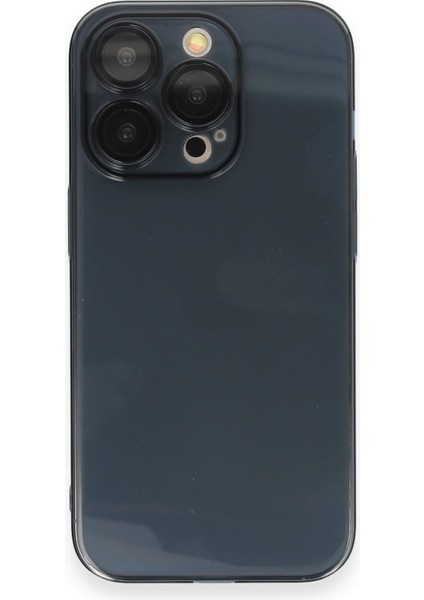 Apple iPhone 13 Pro Kılıf Kamera Lens Korumalı Sararmaya Karşı Etkili Sert Pc Lensi Kapak