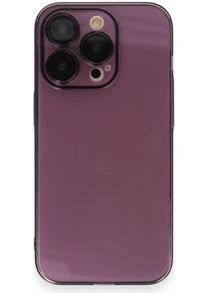 Apple iPhone 13 Pro Max Kılıf Kamera Lens Korumalı Sararmaya Karşı Etkili Sert Pc Lensi Kapak