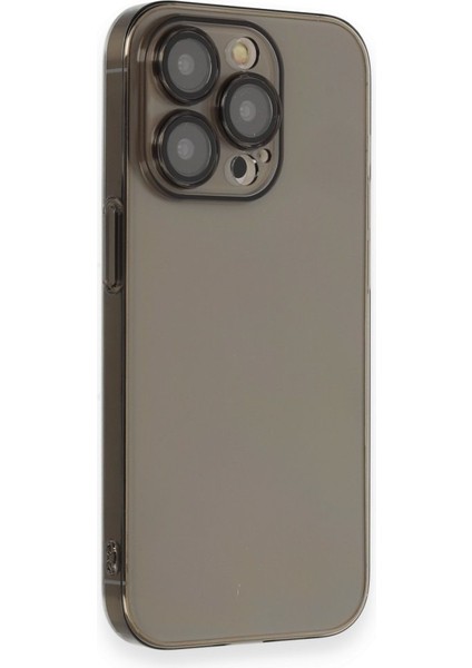 Apple iPhone 13 Pro Max Kılıf Kamera Lens Korumalı Sararmaya Karşı Etkili Sert Pc Lensi Kapak