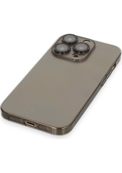 Apple iPhone 13 Pro Max Kılıf Kamera Lens Korumalı Sararmaya Karşı Etkili Sert Pc Lensi Kapak
