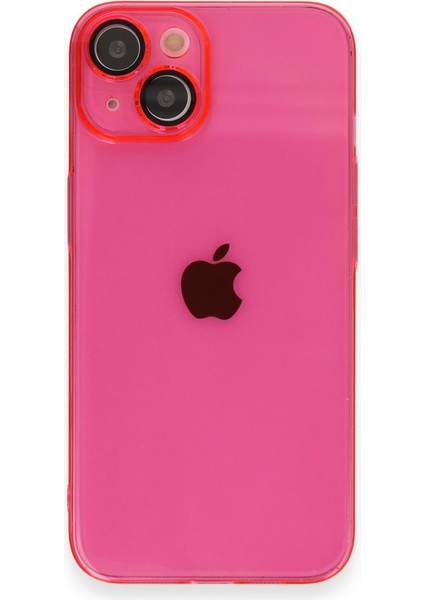 Apple iPhone 14 Kılıf Kamera Lens Korumalı Sararmaya Karşı Etkili Sert Pc Lensi Kapak