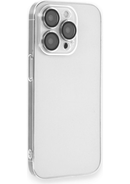 Apple iPhone 13 Pro Max Kılıf Kamera Lens Korumalı Sararmaya Karşı Etkili Sert Pc Lensi Kapak