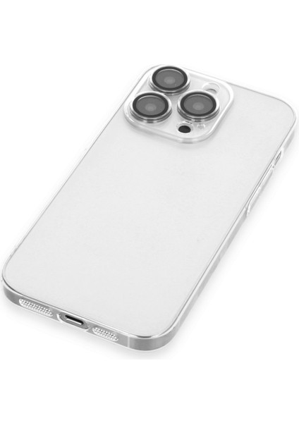 Apple iPhone 13 Pro Max Kılıf Kamera Lens Korumalı Sararmaya Karşı Etkili Sert Pc Lensi Kapak