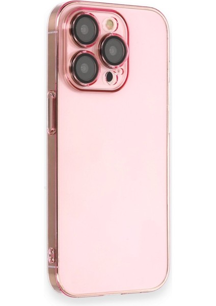 Apple iPhone 14 Pro Max Kılıf Kamera Lens Korumalı Sararmaya Karşı Etkili Sert Pc Lensi Kapak