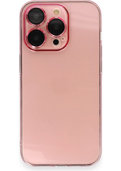 Apple iPhone 14 Pro Max Kılıf Kamera Lens Korumalı Sararmaya Karşı Etkili Sert Pc Lensi Kapak