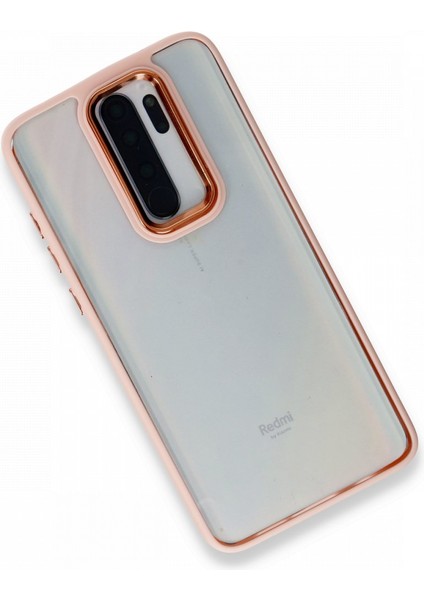 Xiaomi Redmi Note 8 Pro Kılıf Kenarı Silikon Arkası Darbelere Karşı Sert Pc Dora Kapak