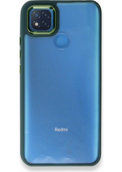 Xiaomi Redmi Note 9c Kılıf Kenarı Silikon Arkası Darbelere Karşı Sert Pc Dora Kapak