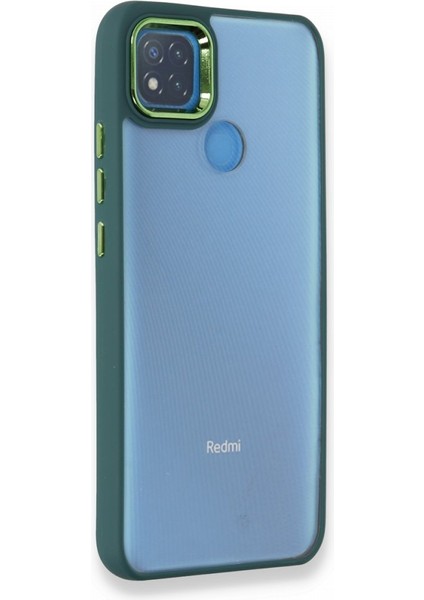 Xiaomi Redmi Note 9c Kılıf Kenarı Silikon Arkası Darbelere Karşı Sert Pc Dora Kapak