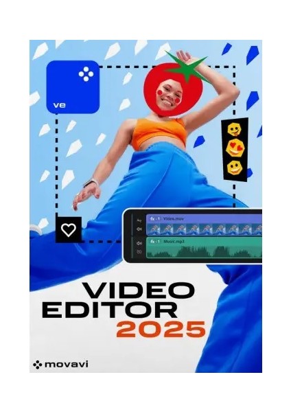 Video Editör 2025 (Windows) - 1 Pc Lifetime/ömür Boyu Abonelik Kodu