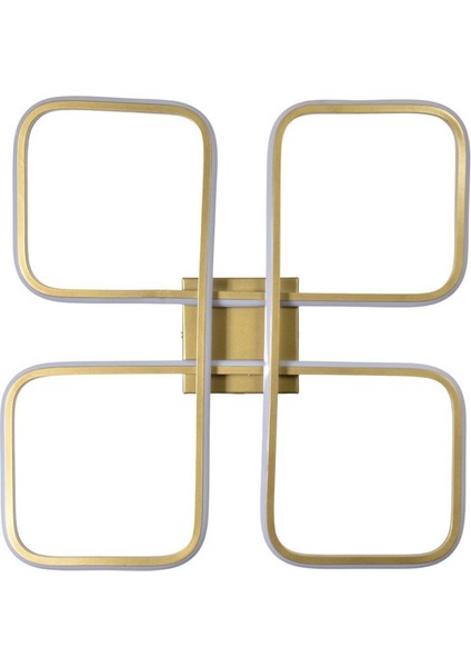 Asil Modern Tasarım Yatak Odası - Salon - Mutfak Eskitme Renk Beyaz Ledli 4 Lü LED Avize fiyatları