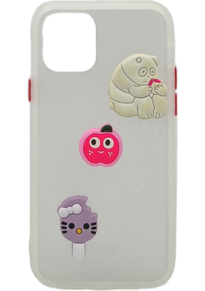 Apple iPhone 11 Pro Uyumlu Maskot Seri Arka Koruma Kılıf