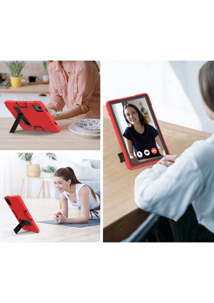 Lenovo Tab M11 TB330FU TB330XU Silikon Pc Kickstandlı Tablet Kılıfı (Yurt Dışından) indirimleri