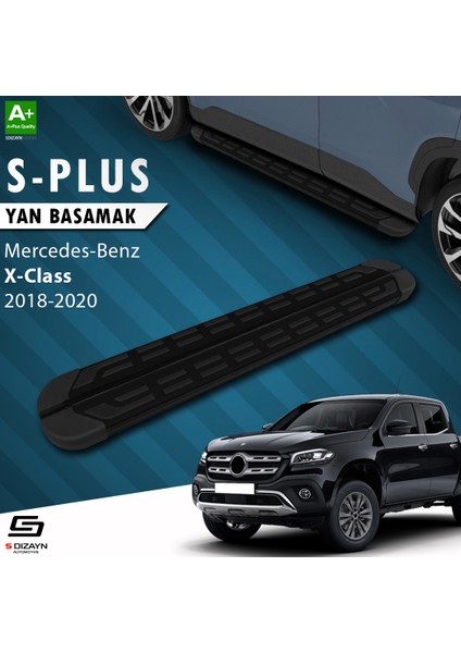 X-Class S-Plus Siyah Yan Basamak 203 Cm 2018-2020 A+ Kalite