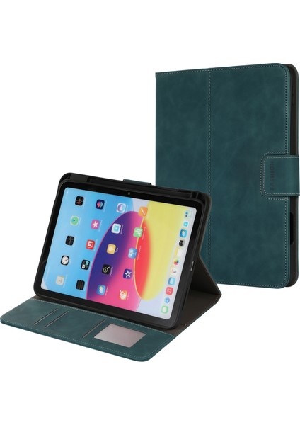 iPad 10.9 (2022) Deri Tablet Kılıfı (Yurt Dışından)