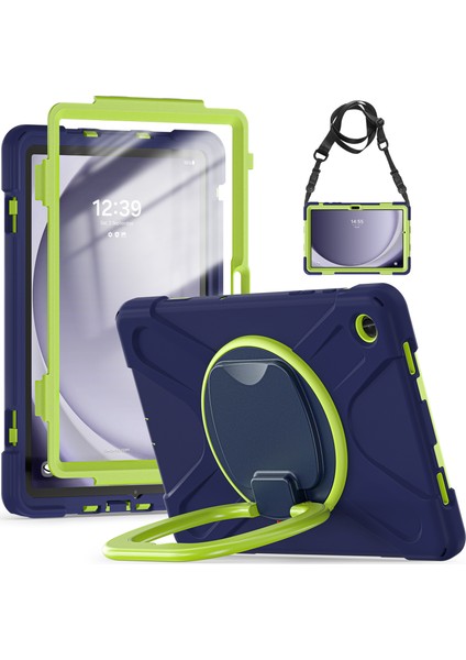 Samsung Galaxy Tab A9 Case Rotary Kickstandlı Kayışlı Tablet Kılıfı (Yurt Dışından) fiyatları