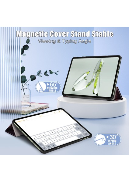 Oneplus Pad Go Oppo Pad Air 2 Akıllı Tam Gövde Üç Katlı Standlı Desen Tablet Kılıfı (Yurt Dışından) fiyatları