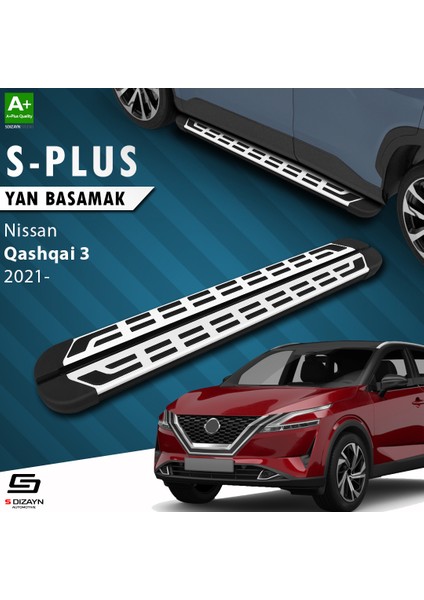 Nissan Qashqai 3 S-Plus Gri Yan Basamak 173 Cm Etekli 2021 Üzeri A+ Kalite