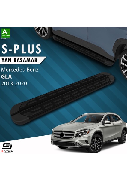 GLA X156 S-Plus Siyah Yan Basamak 183 Cm 2013-2020 A+ Kalite